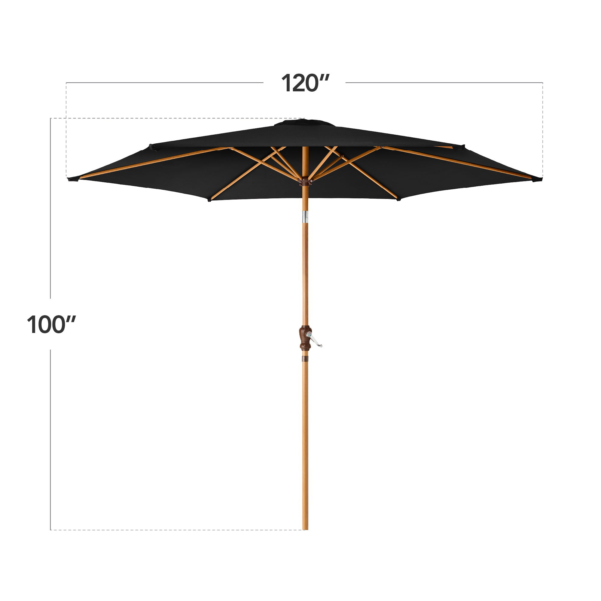 Best Choice Products 10ft Market Patio Umbrella with Crank & Tilt photo 2