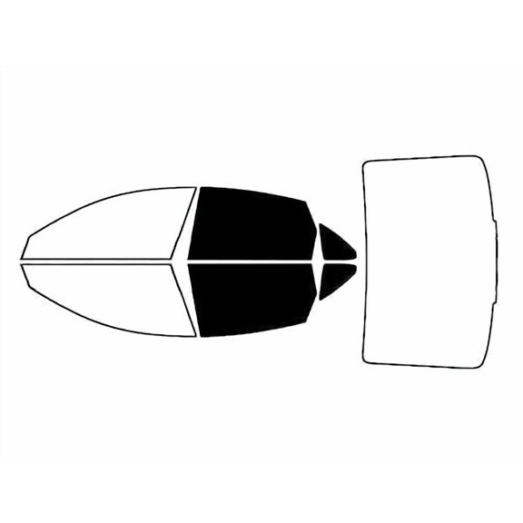 Avery Dennison NR Nano Ceramic IR Window Tint Kit Compatible with Volvo S90 2017-2024 - Back Precut