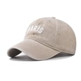 thumbnail image 4 of Alphabet Embroidery Solid Color Duck Hat Trend Personality Outdoor Print Breathable Mesh Hat, 4 of 4