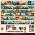 thumbnail image 2 of MasterPieces National Parks - Vintage Collage Poster Art 1000 Piece Adult Jigsaw Puzzle 19.25" by 26.75", 2 of 6