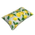 thumbnail image 3 of Bingfone Lemon1 Standard Size Pillowcase, Long Staple Pure Cotton Envelope Closure Pillow Cover,14"X20", 3 of 9