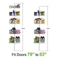 thumbnail image 1 of Allspace by Alltrade Over The Door Pantry Organizer Heavy Duty Hanging Storage Rack 5 Wire Baskets - 240077E, 1 of 5