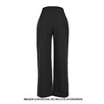 thumbnail image 2 of Pantalón George para Dama, Amplio con Pinzas Negro T CH, 2 of 4