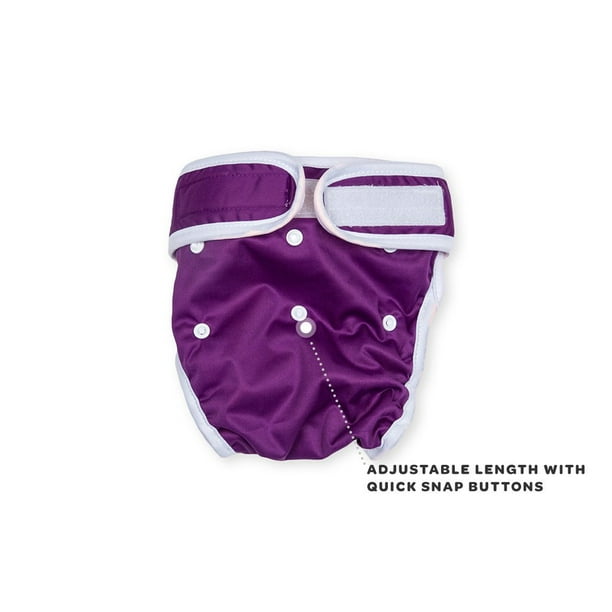 Washable Wonders Dog Diapers Female No Tail Hole