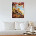 thumbnail image 4 of Strange Lion Poster Canvas- Perfect for Wall Artrations, Dining Room Decor, Bedroom Art, Wall Decor Living Room, Wall Art, Frameless 20x30inch, 4 of 7