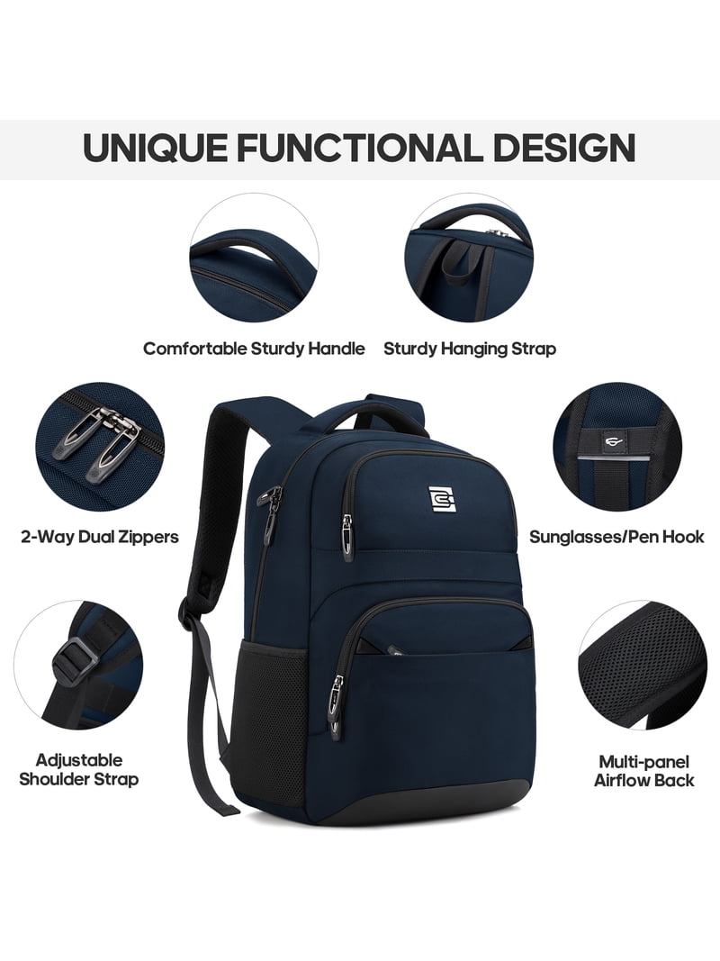 business backpacks for men with laptop compartment Waterproof College Backpack inch laptop storage Metropolitan 2 Executive Backpack: For