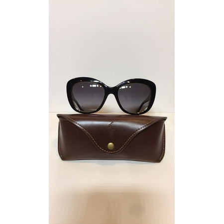 New Ralph Lauren RL 8149 5001/T3 Black Polarized Plastic Sunglasses 53mm OUP