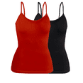 thumbnail image 1 of Set De Dos Blusas Mujer Tirantes Unitalla Casual Blusa Crop Top Dama, 1 of 5