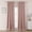 Blush Pink, variant on 100% Blackout Curtains 63 Inch Length 2 Panels for Bedroom Living Room, Thermal Insulated Grommet Top Drapes, Soundproof Energy Saving Room Darkening Panels, 40" W x 63" L, Black