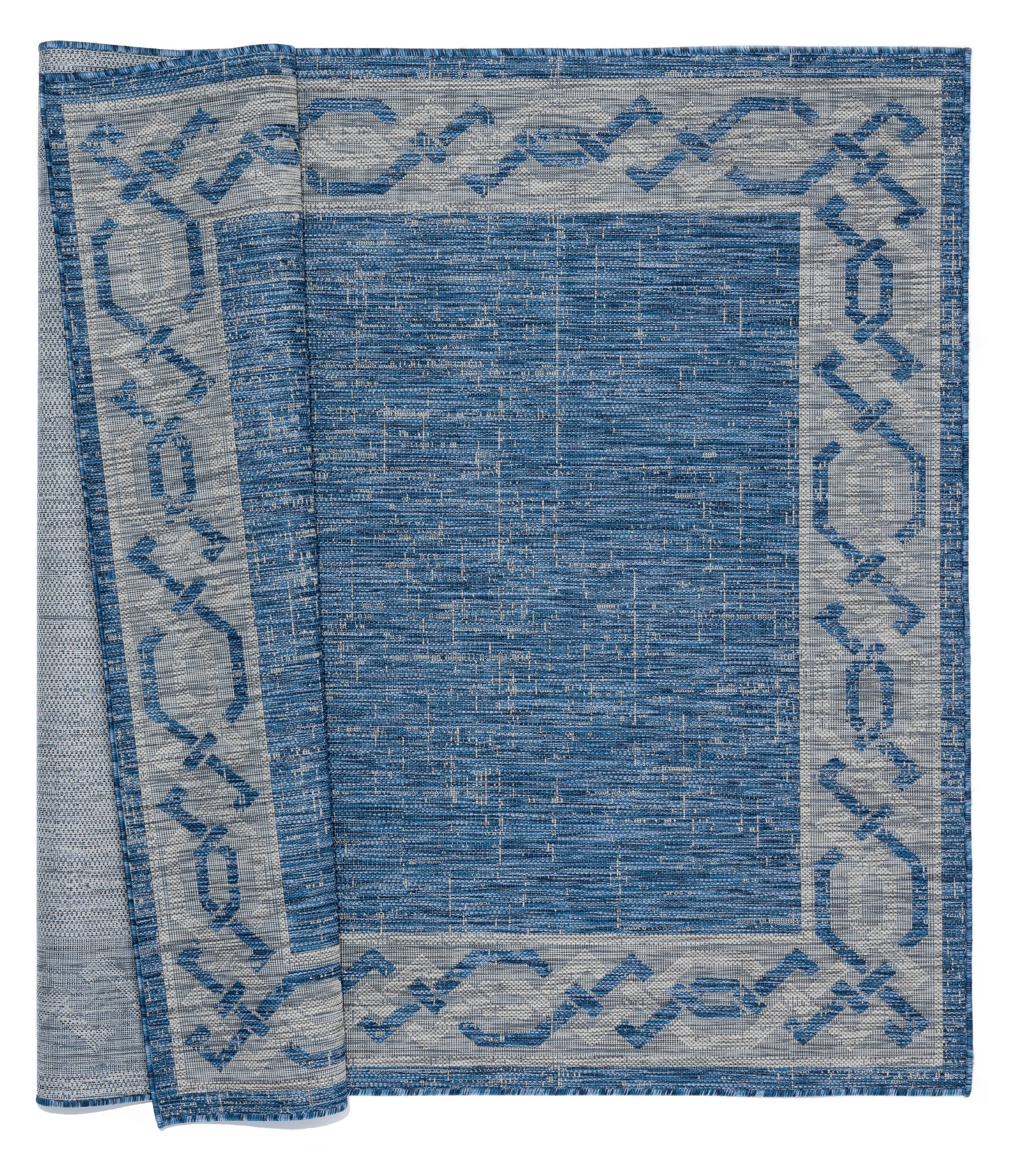 United Weavers Mali Parmalee Traditional Border Area Rug, Blue, 7'10" x 10'6"