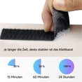thumbnail image 3 of Ruban Adhésif Robuste, Force Adhésive Forte pour Application en Surface Lisse, Pratique à Peler et Coller, Attache Réutilisable et Durable pour Fixation Murale Sans Dommage, 20 Pcs, 3 of 8