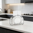thumbnail image 4 of EGNMCR Half Tissue Tissue Box Paper High-end Napkin Kitchen Tissue Glass tissue holder, 4 of 6