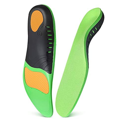 Boot Insoles Running Athletic Gel Shoe Insoles Flat Feet Foot Orthotic Inserts Orthotic insoles for Arch Pain High Arch Plantar Fasciitis Arch Support Insoles for Men and Women Shoe Inserts