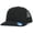 Black/Black, variant on Junior Youth Kid Size Mesh Trucker Adjustable Baseball Cap Hat Kids