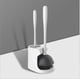 thumbnail image 4 of Juego de desatascador de inodoro, desatascador de inodoro resistente y cepillo para inodoro con agarre ergonómico y organizador oculto, accesorios de baño con diseño antigoteo, combo 2 en 1 para uso, 4 of 4