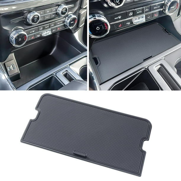 Cubierta del compartimento organizador de la consola central para Ford F150