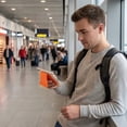 thumbnail image 5 of Portable Foldable Silicone Phone Holder, Flexible Silicone Aluminum Phone Stand, Bendable Rollable Foldable Design, Multi-Angle Adjustable Stand for Mobile, Freely Lazy Bracket (Orange), 5 of 12