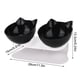 thumbnail image 4 of Cuenco para mascotas Antideslizante Contenedor de agua potable para alimentos inclinado de 15 ° con protección de soporte elevado Alimentación de la columna vertebral Animales pequeños del hogar Inevent PT000726-05, 4 of 7