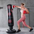 thumbnail image 3 of Saco de boxeo adultos Adepaton 160 cm inflable negro fitness LN-1422, 3 of 5