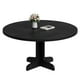 thumbnail image 3 of Mesa de comedor redonda de 47 pulgadas, mesa de cocina de madera, mesas de comedor para 4 a 6 personas, mesa de comedor con mesa de madera y patas para comedor, sala de estar, café, 3 of 7