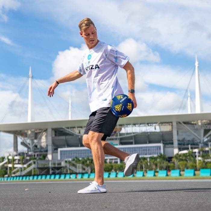 FORZA Freestyle Denim Soccer Ball – Size 4 or 5 – Street & Freestyle Training Ball