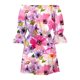 thumbnail image 4 of ICHUANYI Clearance Fashion Women's Summer Sexy Casual Off Shoulder Printing Bell Sleeve Dresses(Purple, XXL) ICHUANYI WER2023080812141, 4 of 4
