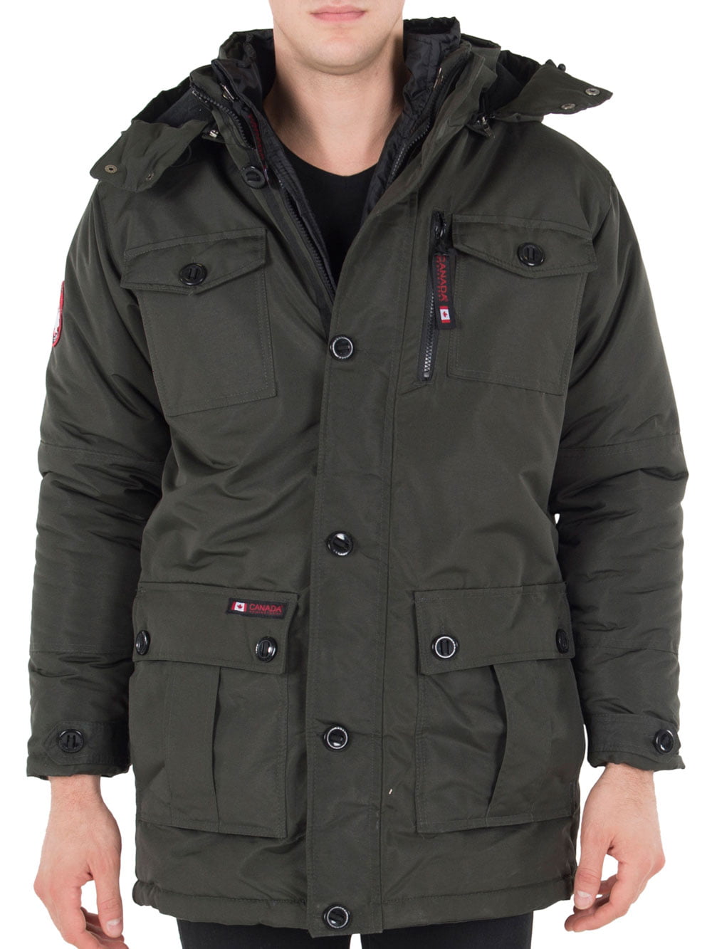 Canada Weather Gear - Canada Weather Gear Men's Insulated Parka ...
