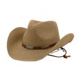 thumbnail image 2 of Men's Outback Hat, Khaki Classic Safari Style with Leather Band, UPF 50+ Sun Hat for Fishing, Hiking, Gardening & Adventures A, 2 of 4