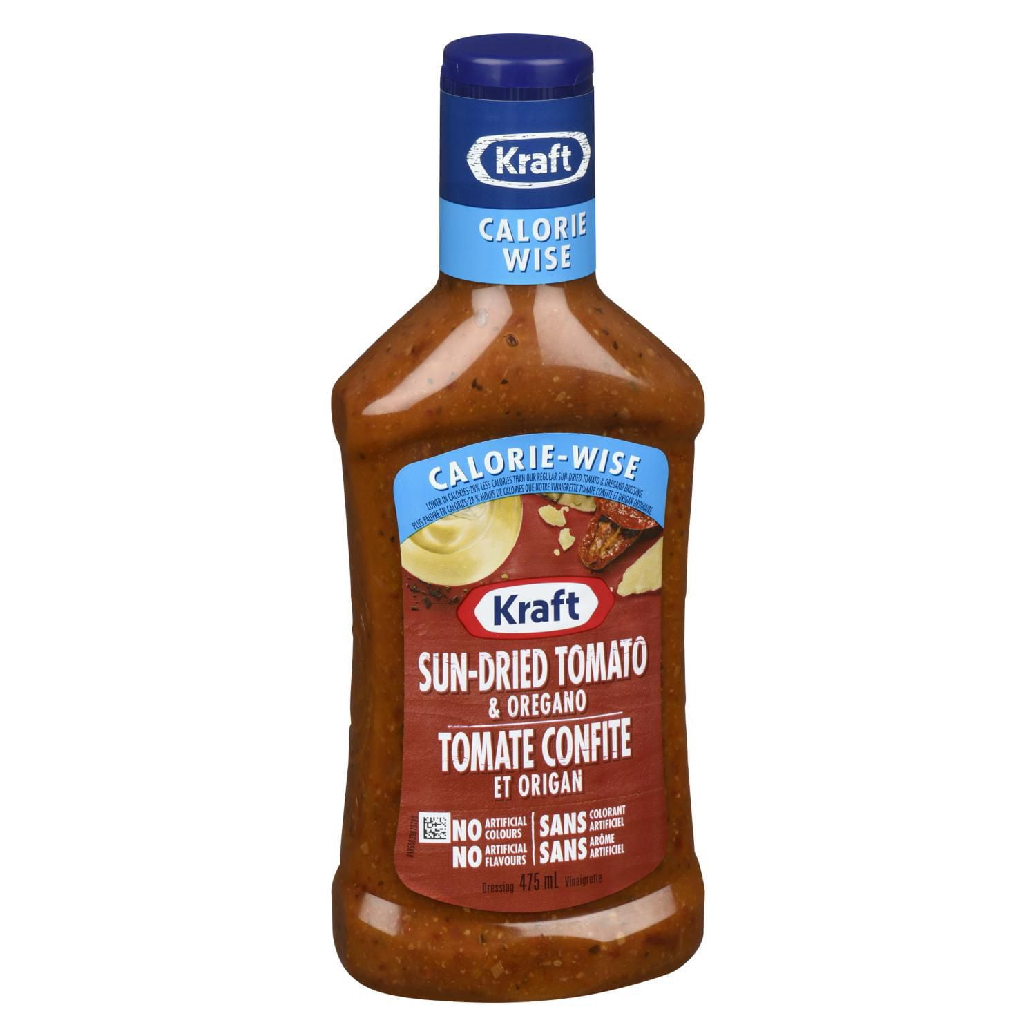 Kraft Vinaigrette Tomate Confite et Origan, Calorie Wise