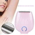 thumbnail image 3 of Afeitadora eléctrica 3 en 1 para mujer, afeitadora húmeda y seca, depiladora eléctrica para cara y axila, utensilio de depilación sin dolor, color rosa, 3 of 8