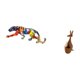 thumbnail image 5 of Estatua Escultura Animal Figura Artesanal Adorno Caminante Decoración Regalo De Fiesta Divertida Escultura De Madera Para Escritorio Dormitorio Estantería Interior Hogar Estante, 5 of 8