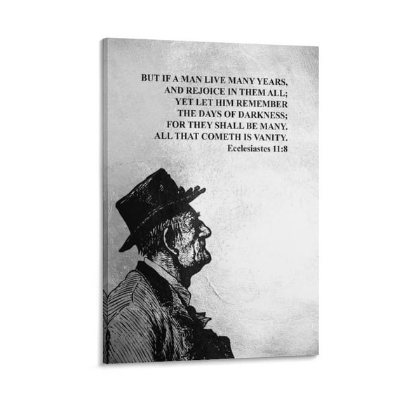 Bible Verses Charcoal Poster Jesus Christ (56) Posters Art Print Wall Photo Paint Poster Hanging Picture Family Bedroom Decor Gift 08x12inch(20x30cm)