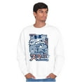 thumbnail image 5 of Angry Smurf Cartoon Manga Mashup Sweatshirt for Men or Women Brisco Brands L, 5 of 6