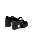 thumbnail image 4 of Women’s Round Toe Chunky Heels Mary Janes Pump Shoes, 4 of 6