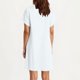 thumbnail image 4 of mfyjkho Vestidos de verano para mujer, Vestido holgado ligero con escote en V y manga corta de color liso para mujer Vestidos de fiesta para mujer l, 4 of 9