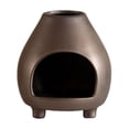 thumbnail image 2 of Ceramic Palo Incense Censer 4.92" Ash Catcher Chimney Design Multi Incense Compatibility Simple Maintenance Ornament for Home Office Girl Room Bookshelf Desktop Christmas Easter Graduation Gift Decor, 2 of 6