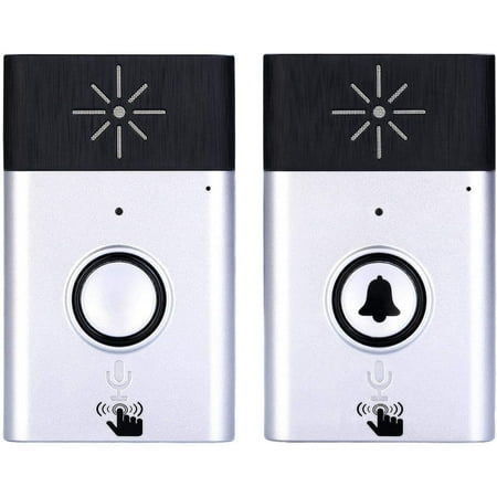 Wireless Voice intercom doorbell, two-way voice intercom with ...