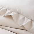thumbnail image 6 of Soft Fluffy Comforter Set 3PCS Ruffled Blush All Season Vintage Shabby Chic Bedding Queen Size, 6 of 9