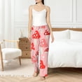 thumbnail image 6 of Lsque Cute Mushroom1 Print Women's Pajama Pants, Lounge Pant - Comfortable Home Wear,Elastic Waistband, Stylish Design-XX-Large, 6 of 9