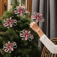 thumbnail image 4 of Festive Christmas Fabric Flower Branches for Seasonal Decoration, Lush Artificial Holiday Flowers for Wreaths, Centerpieces, and Mantel Decor, 4 of 5
