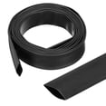 thumbnail image 1 of Tubo termoretráctil impermeable de 3/4 pulgadas Uxcell, tubo termoretráctil industrial de doble pared con adhesivo marino 3:1, envoltura de cable de 10 pies, negro, 1 of 5