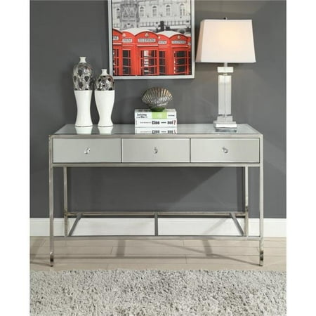 Benzara Bm186949 Rectangular Wood Mirror Finish Sofa Table With Wood Mirror Finish Sofa Table