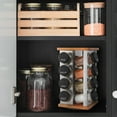 thumbnail image 6 of Kamenstein Warner 16-Jar Revolving Countertop Spice Rack Organizer with Free Spice Refills for 5 Years, 6 of 14