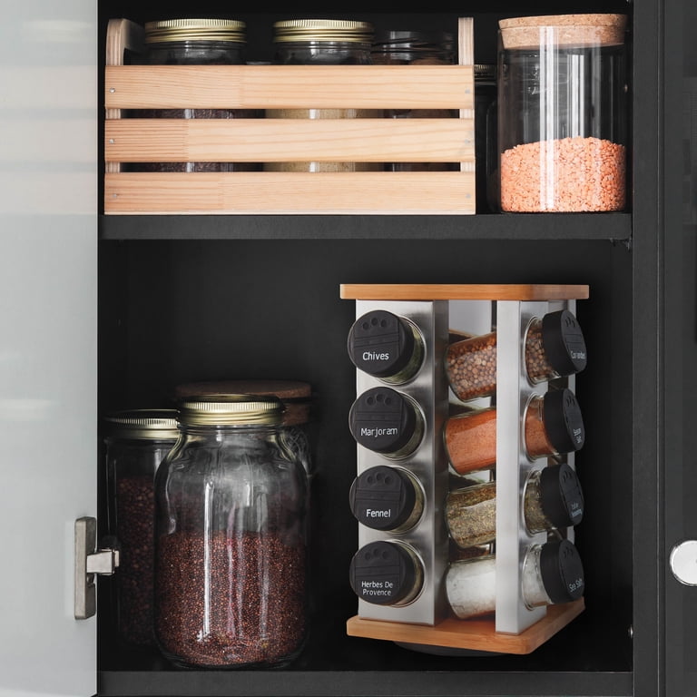 Kamenstein Warner 16-Jar Revolving Countertop Spice Rack + more