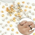 thumbnail image 4 of U8MO Star/Heart/Flower/Crown/Butterfly/Teardrop Shape Gold/Silver CCB Plastic Beads-G-Butterfly, 4 of 6