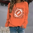 thumbnail image 5 of ZJXFGS Football Sweatshirts for Women Game Day Sweater Football Apparel for Women Game Day Shirts Women Football Yellow S, 5 of 5