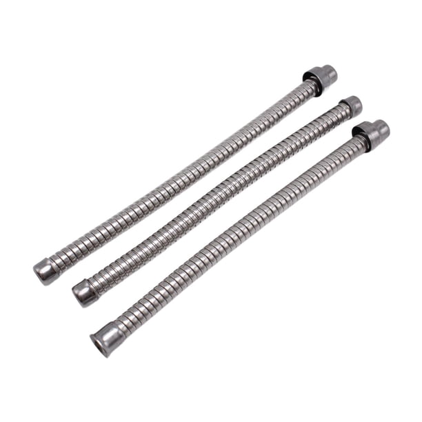 Tubo Protector de Cable de 3 Piezas, Tubo Protector de Luz Trasera Trenzado para Terminales de Cable Pulidos, Luz Trasera