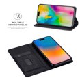 thumbnail image 3 of Allytechgroup for iPhone 16 Plus Wallet Case Bling Glitter Design, Slim PU Leather Cards Holder Flip Stand Cover for Girls Women Shockproof Wallet Case for iPhone 16 Plus, Black, 3 of 8