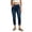 Dark Blue, variant on Womens Ankle Jeans Slim Fit Stretch Ankle Jeans Classic Versatile Denim Pants Casual Solid Black L