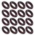 thumbnail image 1 of QUMIIRITY 50Pcs Wooden Rings for Crafts Hemu Wood Circle Classic Design Coffee Color Artisans, 1 of 7